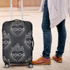 Christian Heart Tattoo Style Luggage Cover Protector