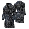 Christian Heart Tattoo Style Men Bath Robe-JTAMIGO.COM