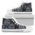 Christian Heart Tattoo Style Women High Top Shoes