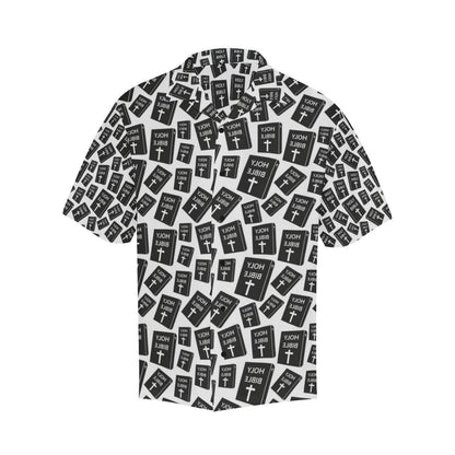 Christian Holy Bible Book Pattern Men Aloha Hawaiian Shirt