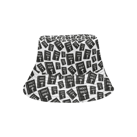 Christian Holy Bible Book Pattern Unisex Bucket Hat