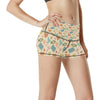 Christian Symbol Pattern High Waisted Spandex Shorts-JTAMIGO.COM