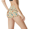 Christian Symbol Pattern High Waisted Spandex Shorts-JTAMIGO.COM