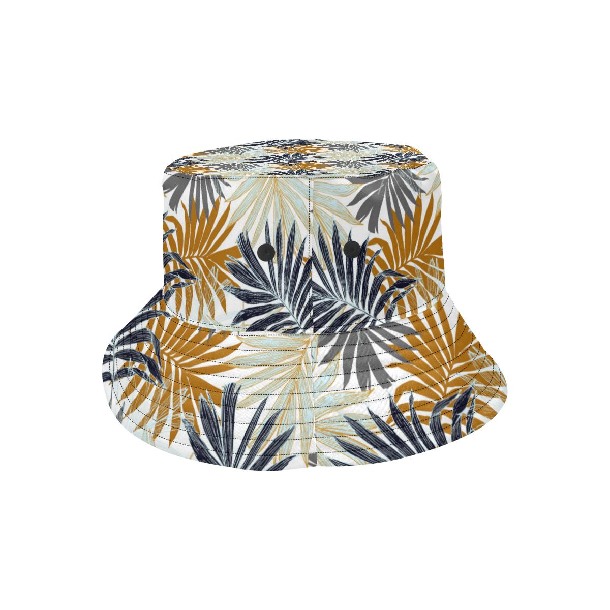 Colorful Tropical Palm Leaves Unisex Bucket Hat