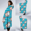 Cow Cute Print Pattern Hooded Blanket-JTAMIGO.COM