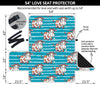 Cow Cute Print Pattern Loveseat Sofa Protector-JTAMIGO.COM