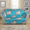 Cow Cute Print Pattern Loveseat Sofa Protector-JTAMIGO.COM