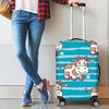 Cow Cute Print Pattern Luggage Cover Protector