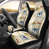 Cow Farm Design Print Universal Fit Car Seat Covers