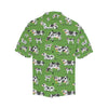 Cow Happy Print Pattern Men Aloha Hawaiian Shirt