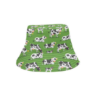 Cow Happy Print Pattern Unisex Bucket Hat