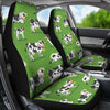 Cow Happy Print Pattern Universal Fit Car Seat Covers