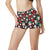 Cupcakes Heart Print Pattern High Waisted Spandex Shorts-JTAMIGO.COM