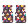 Cupcakes Party Print Pattern Car Floor Mats