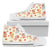 Cupcakes Strawberry Cherry Print Women High Top Shoes