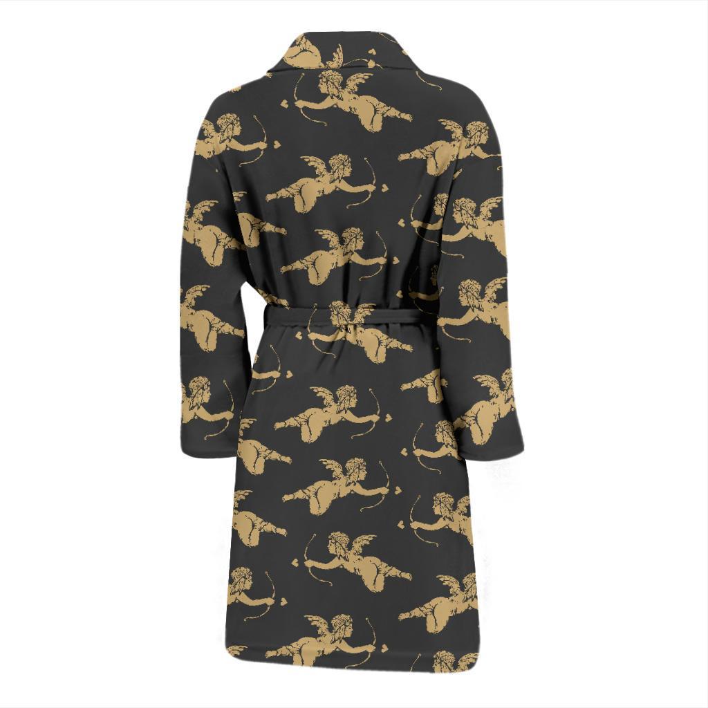 Cupid Pattern Print Design 02 Men Bathrobe-JORJUNE.COM