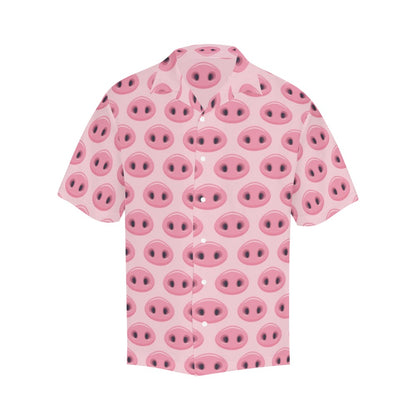 Pig Print Design LKS401 Men's Men's Hawaiian Shirt
