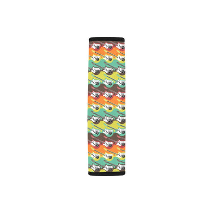 Electric Guitar Print Design LKS401 Car Seat Belt Cover