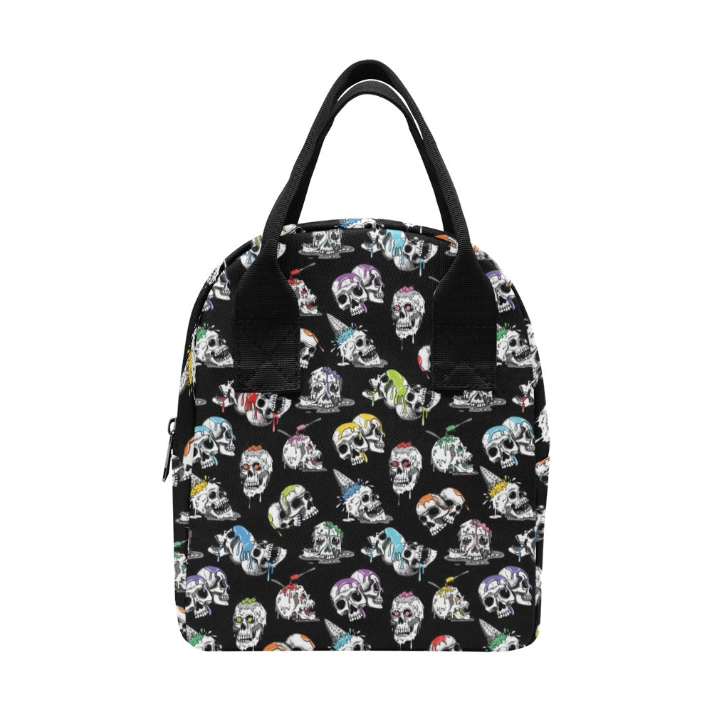 Skull Print Design LKS3013 Insulated Lunch Bag