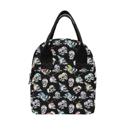Skull Print Design LKS3013 Insulated Lunch Bag