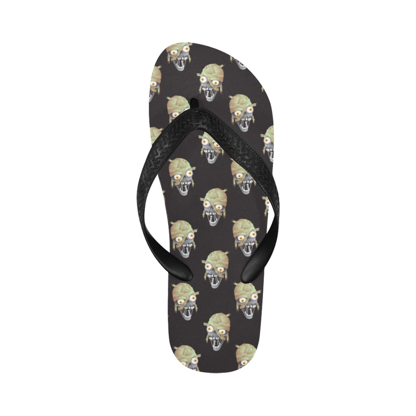 Mummy Print Design LKS304 Flip Flops