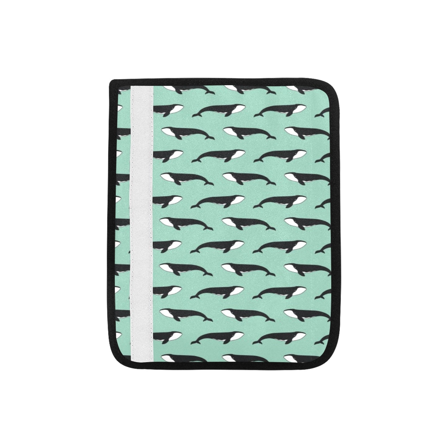 Whale Print Design LKS307 Car Seat Belt Cover