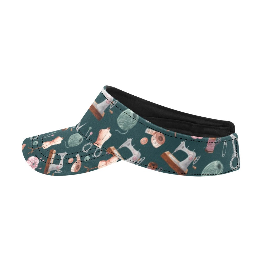 Sewing Equipment Print Design LKS307 Unisex Sun Visor