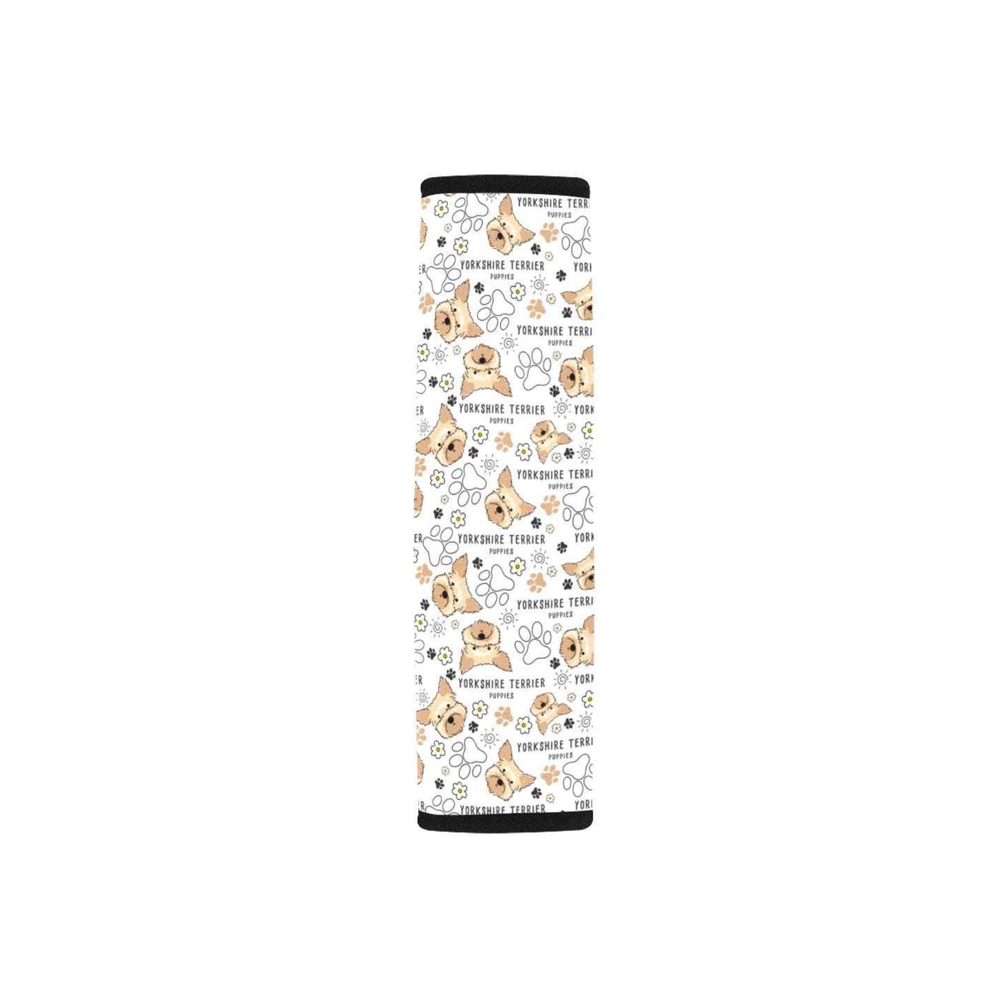 Yorkshire Terriers Print Design LKS308 Car Seat Belt Cover