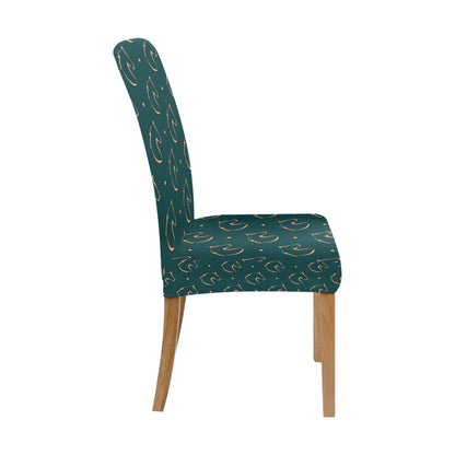 Horse Head Print Design LKS302 Dining Chair Slipcover