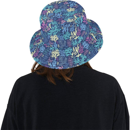 Seaweed Print Design LKS301 Unisex Bucket Hat