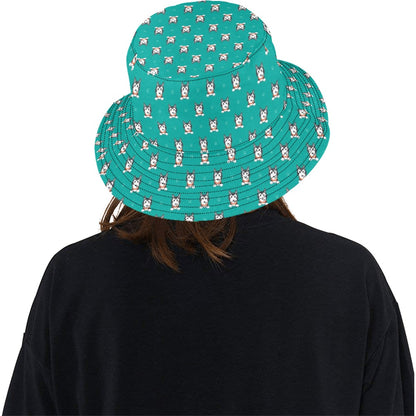 Siberian Huskies Print Design LKS304 Unisex Bucket Hat