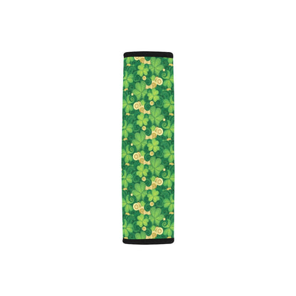 Shamrock Print Design LKS301 Car Seat Belt Cover