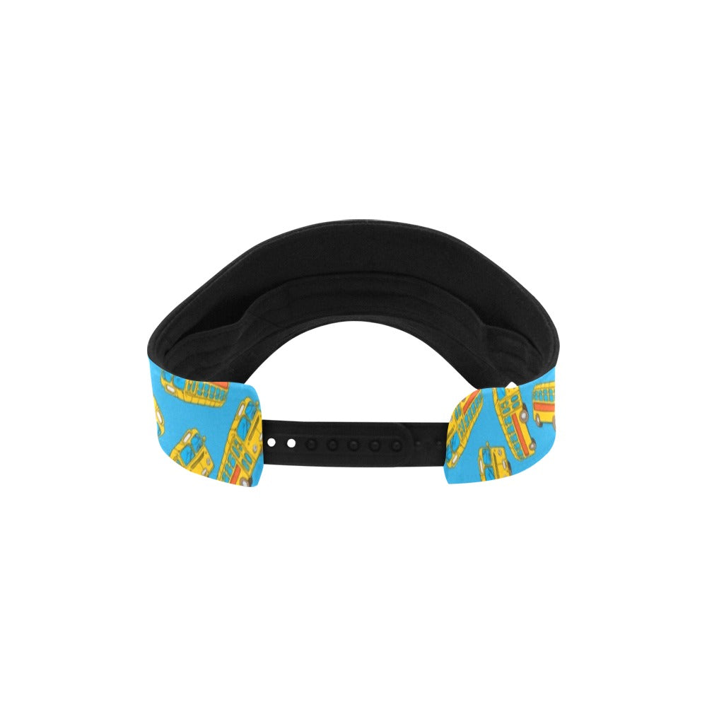 School Bus Print Design LKS302 Unisex Sun Visor