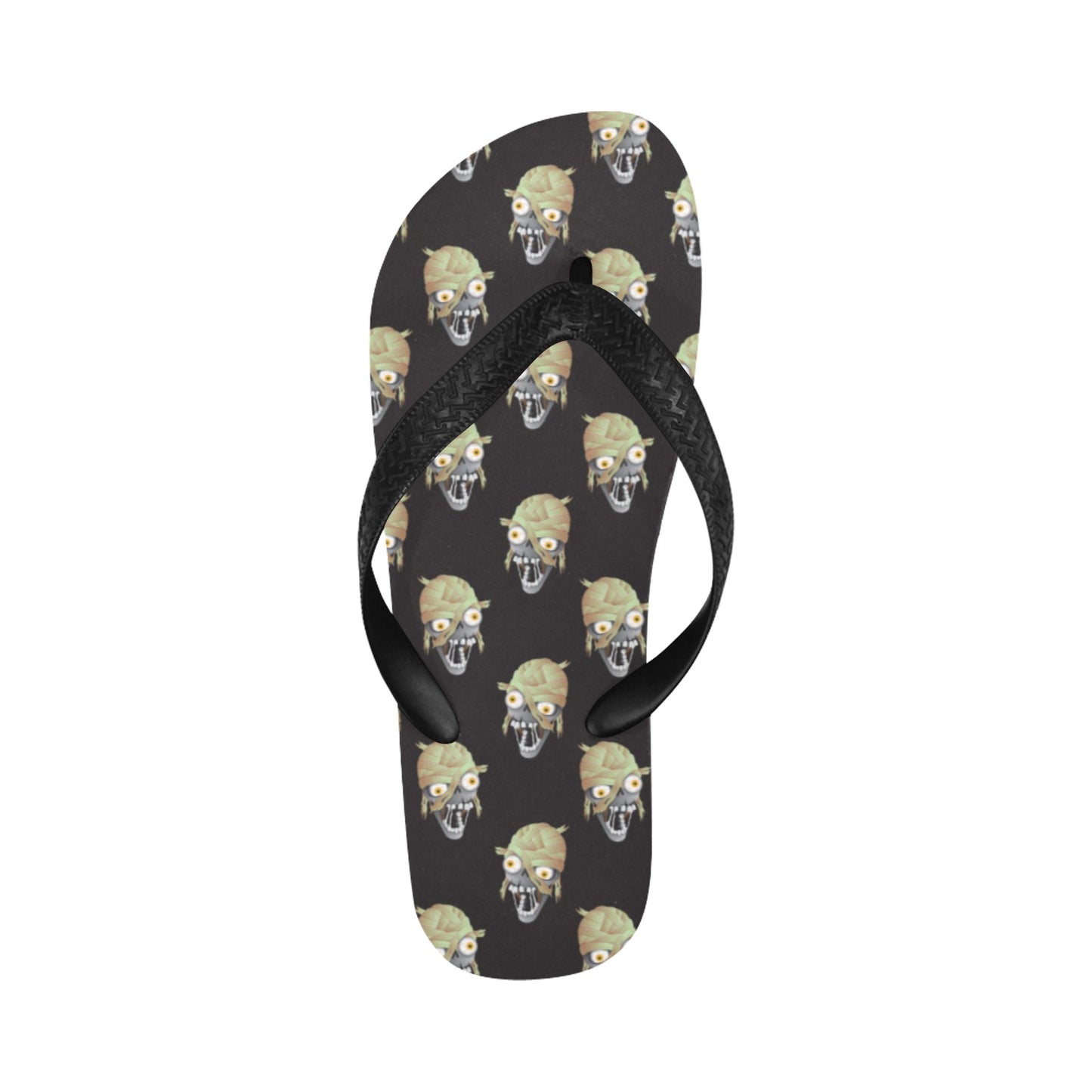 Mummy Print Design LKS304 Flip Flops