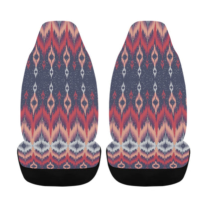 Ikat Print Design LKS401 Car Seat Covers