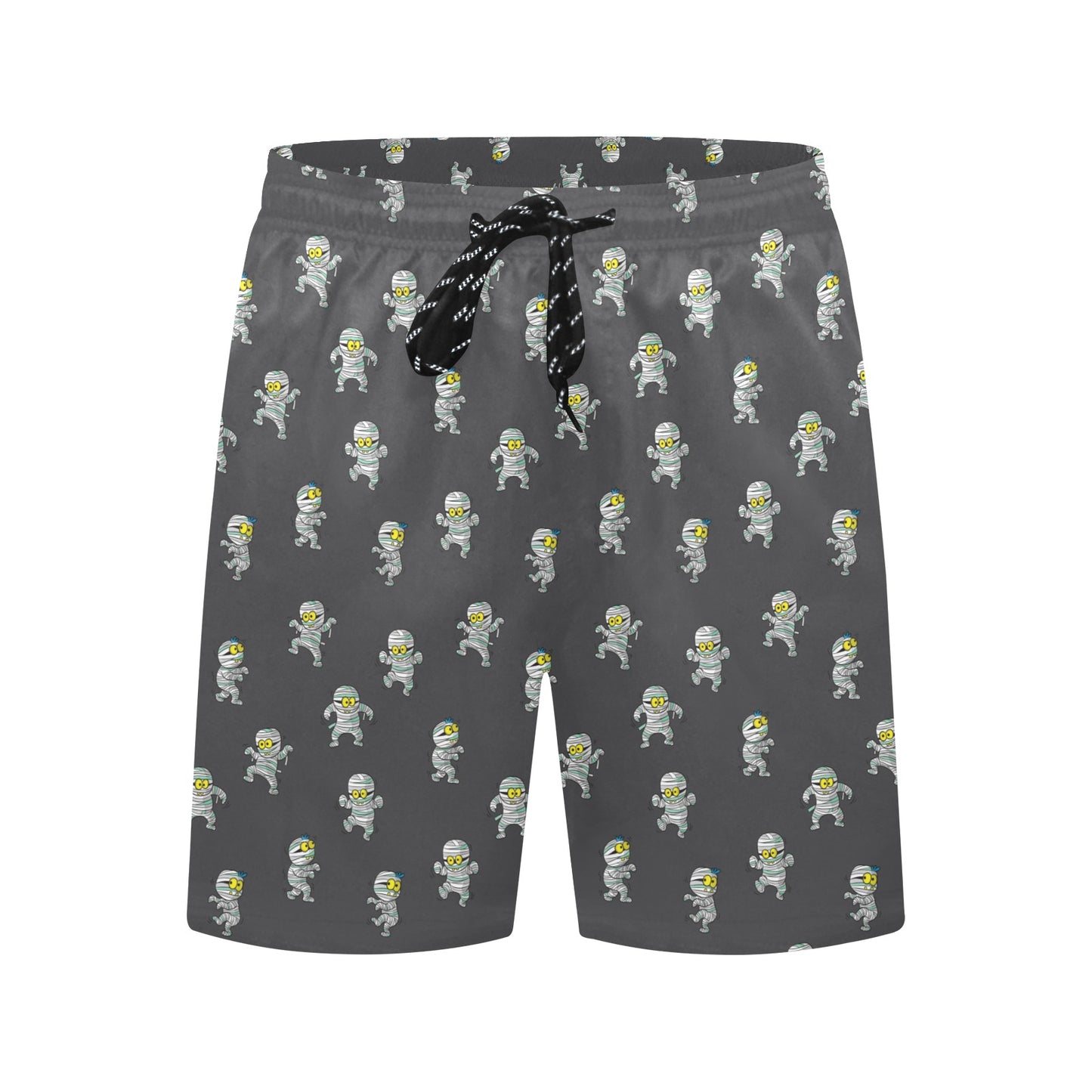 Mummy Print Design LKS305 Men's Swim Trunks Beach Shorts