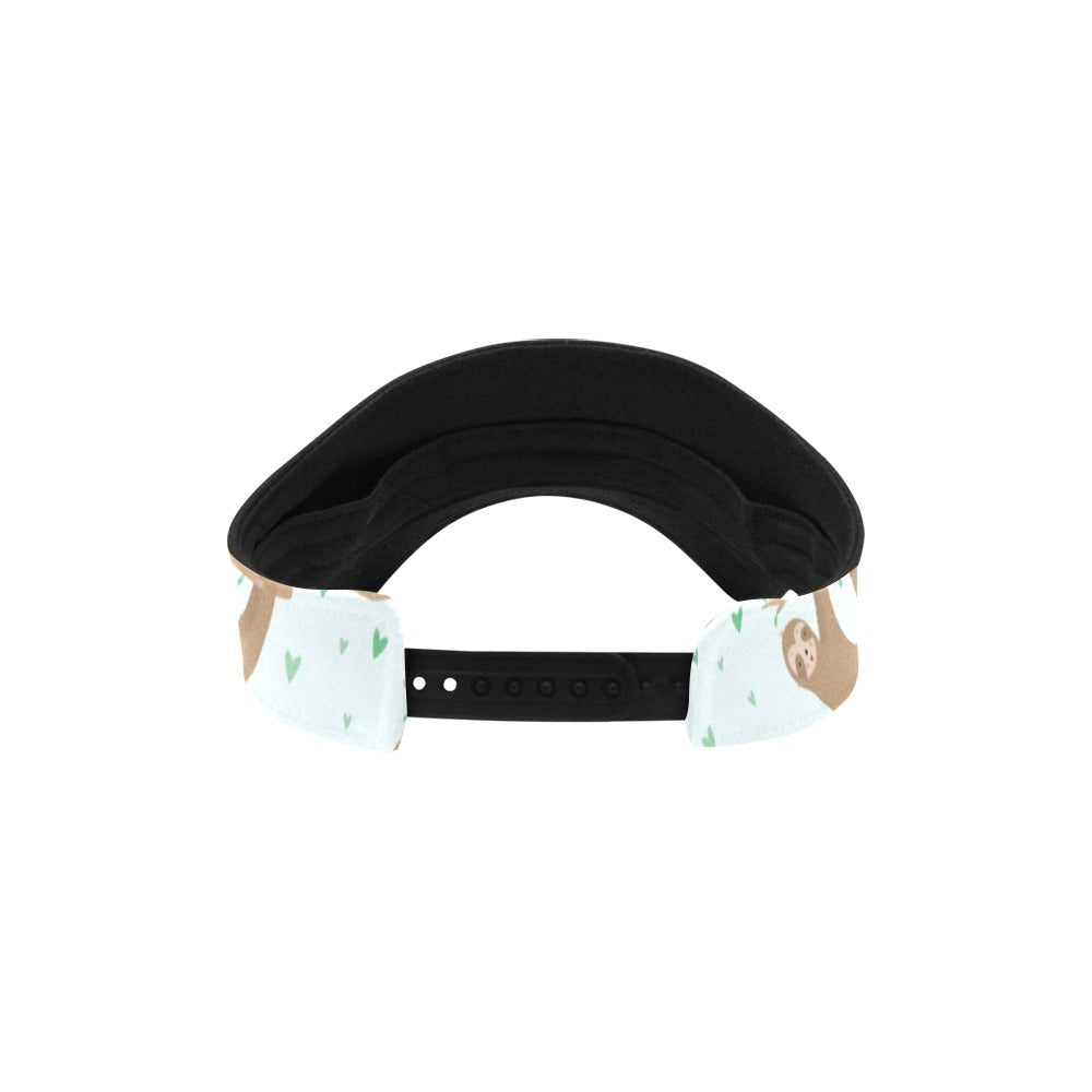 Sloth Print Design LKS308 Unisex Sun Visor