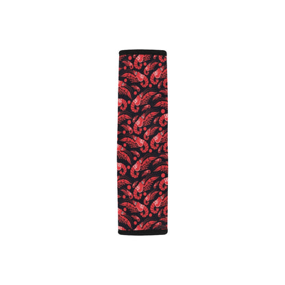 Shrimp Print Design LKS303 Car Seat Belt Cover