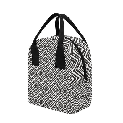 Tribal Pattern Print Design LKS303 Insulated Lunch Bag