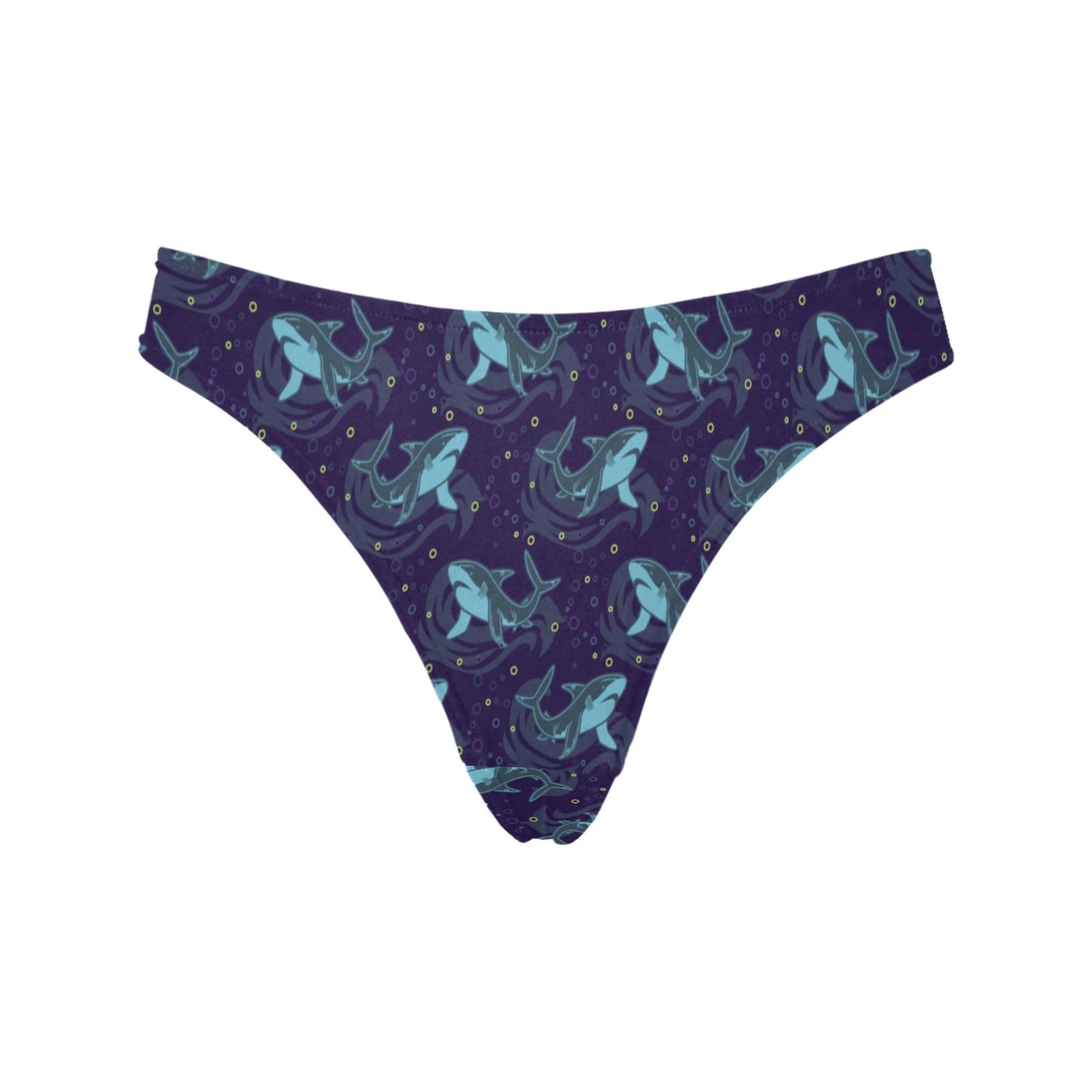 Shark Themed Print Women's Thongs
