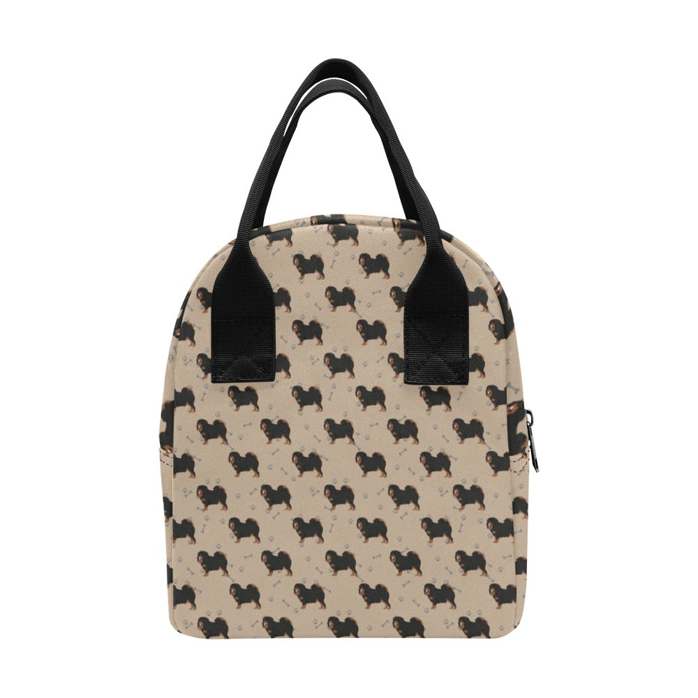 Tibetan Mastiffs Print Design LKS301 Insulated Lunch Bag