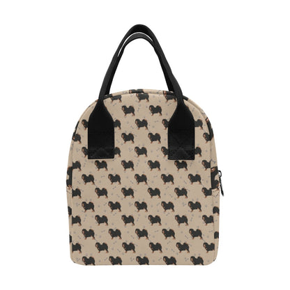 Tibetan Mastiffs Print Design LKS301 Insulated Lunch Bag
