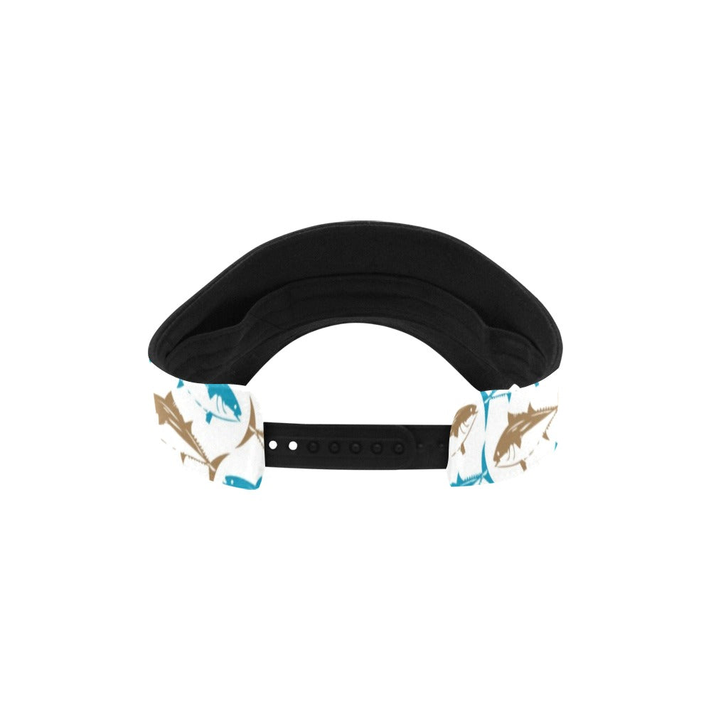 Tuna Fish Print Design LKS301 Unisex Sun Visor