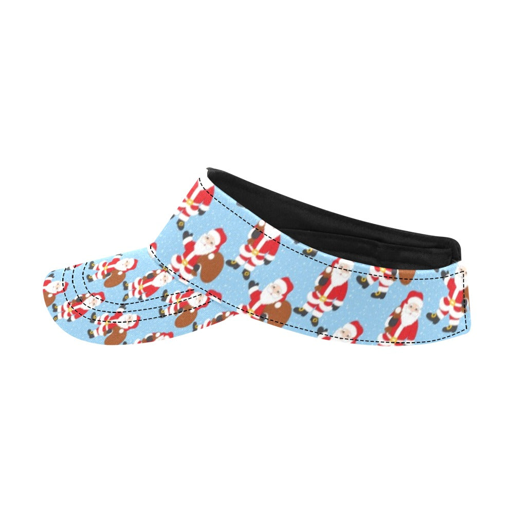 Santa Christmas Themed Print Design LKS305 Unisex Sun Visor