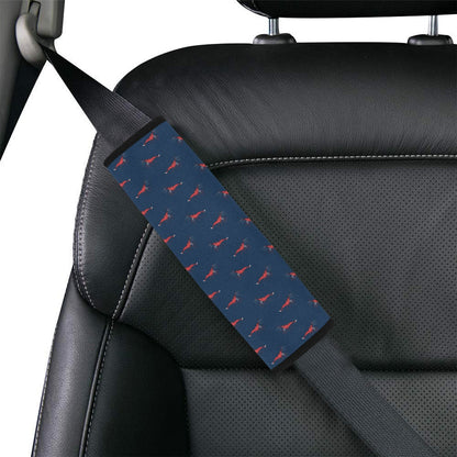 Shrimp Print Design LKS305 Car Seat Belt Cover