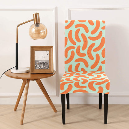 Sausage Print Design LKS304 Dining Chair Slipcover