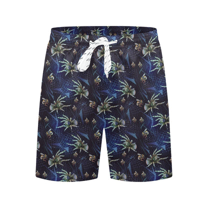 Tarantula Print Design LKS401 Men's Swim Trunks Beach Shorts