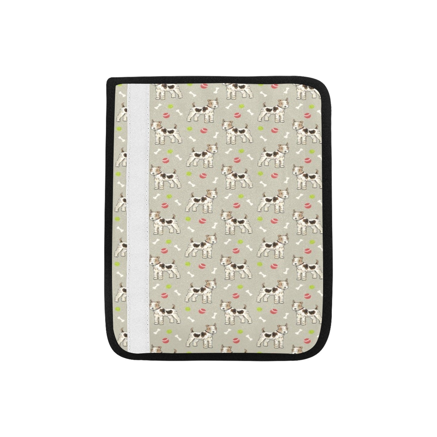 Toy Fox Terriers Print Design LKS301 Car Seat Belt Cover
