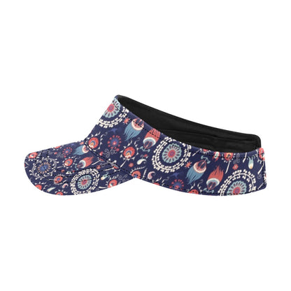 Suzani Print Design LKS305 Unisex Sun Visor