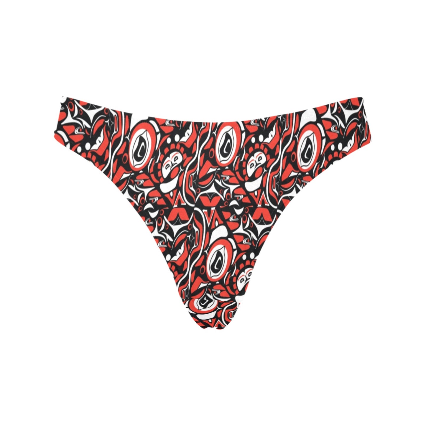 Native North American Themed Print Women's Thongs